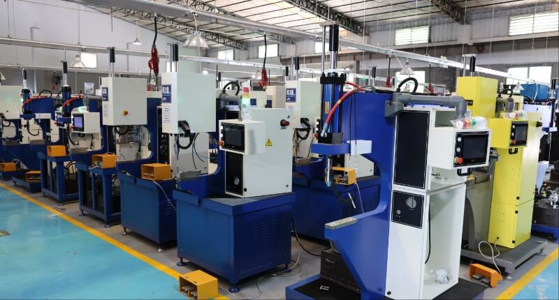 Multi-variety fastener insertion machine factory