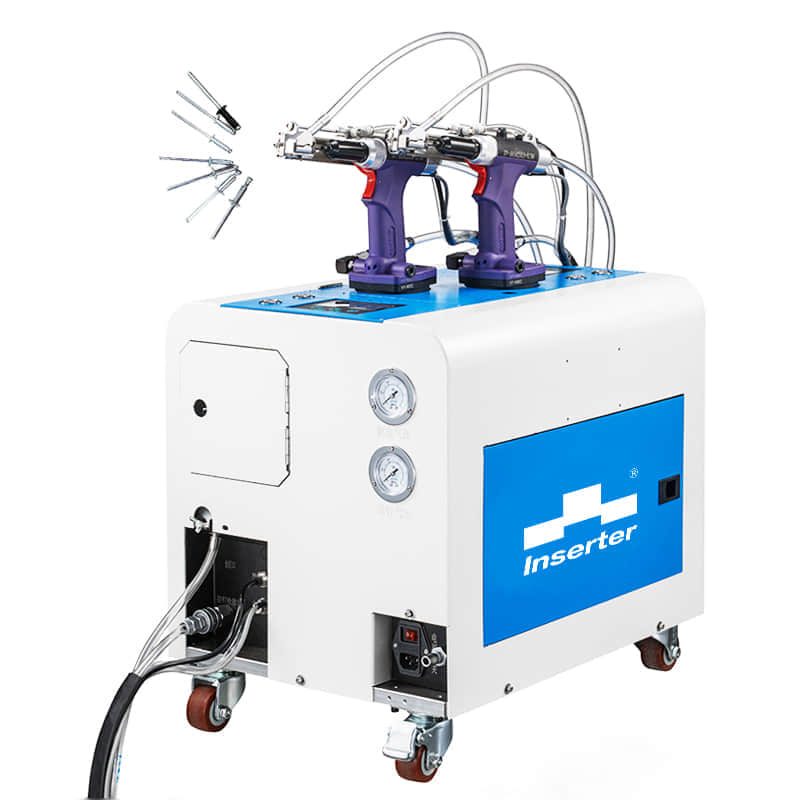 Dual-Feed Auto Feed Rivet Gun