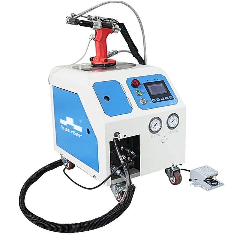 Pedal-Operated Rivet Gun
