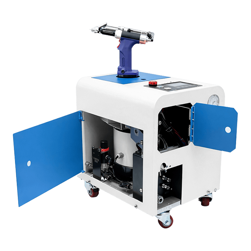 automatic feed rivet gun