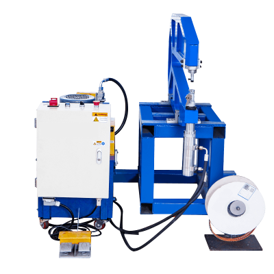 Single-station self-piercing machine